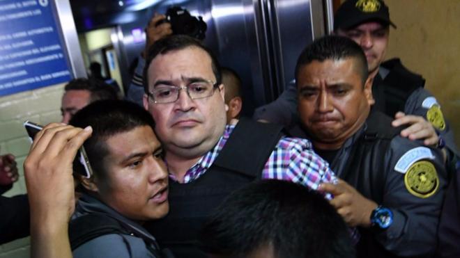 Javier Darte, exgobernador de Veracruz, fue detenido en Guatemala.