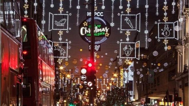2017年圣诞彩灯——牛津街