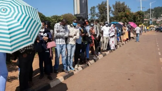 baturage bateze imodoka mu mujyi wa Kigali