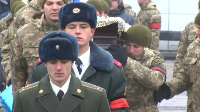 прощання з бійцями