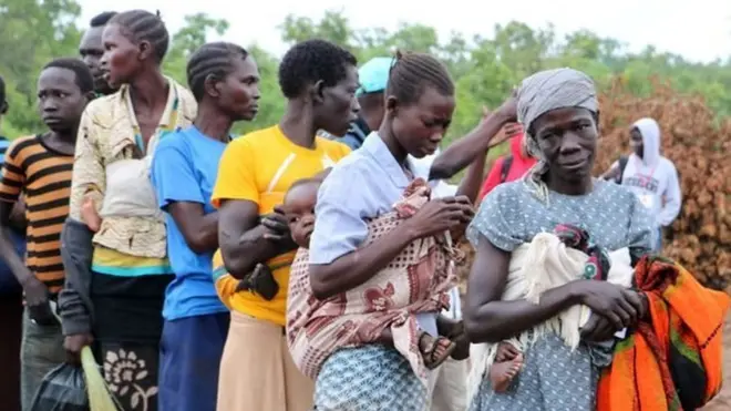 ደቡብ ሱዳናውያን ስደተኞች መሬታቸውን ለመውሰድ ሰልፍ ላይ