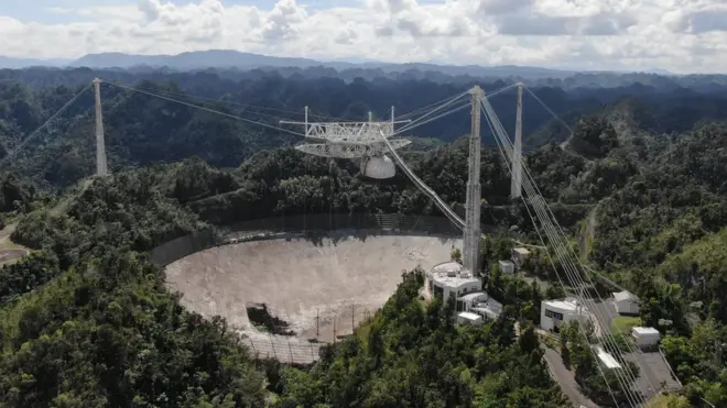 El radiotelescopio de Arecibo fue clave en varios descubrimientos astronómicos en seis décadas.