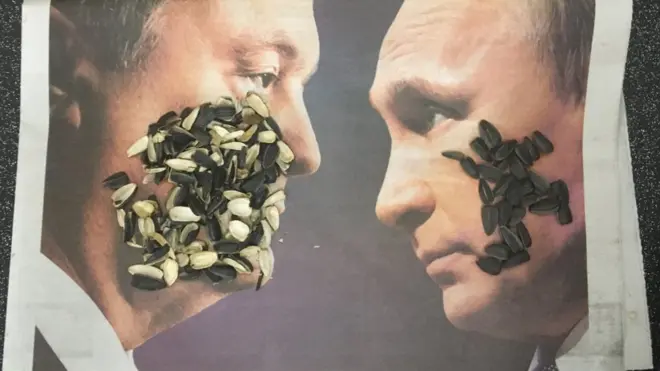 Порошенко Путин