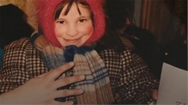 Oksana Masters as a baby