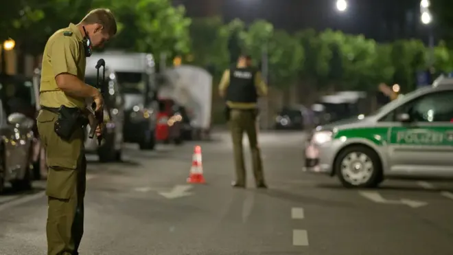 Место взрыва