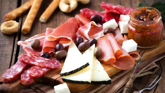 хамон и сыр