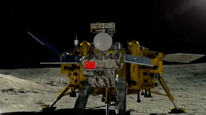 китай на Місяці