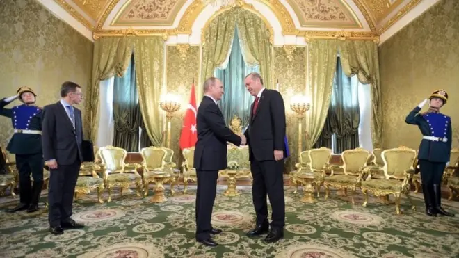 Erdoğan ve Putin