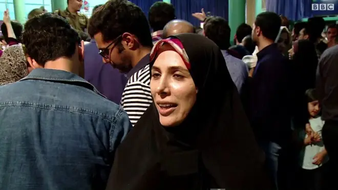 ناخبة إيرانية