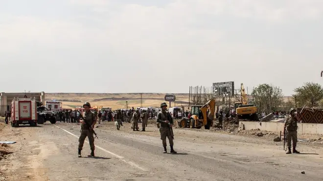 Geçen hafta Diyarbakır'da gerçekleştirilen bir PKK saldırısından