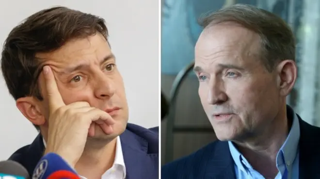 Зеленський та Медведчук
