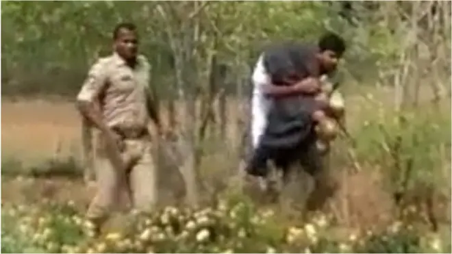 రైతు కోటేశ్వరరావు మృతదేహం