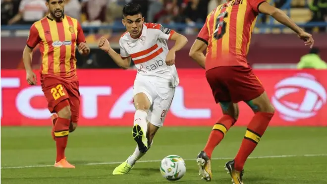 المغربي لاعب الزمالك أشرف بن شرقي