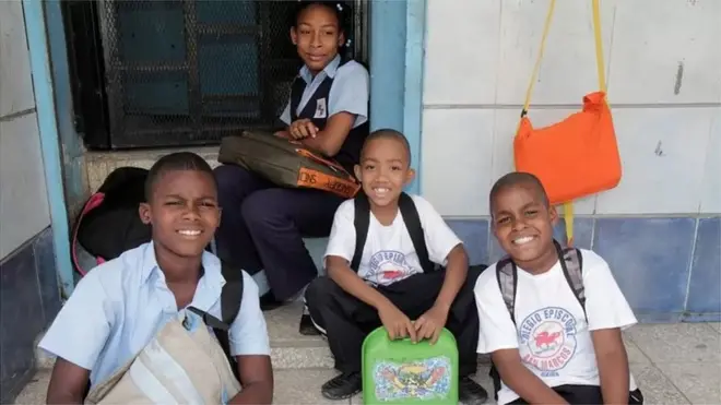 Ijoollee nyaata isaanii qabahuun mana barumsaa jiran