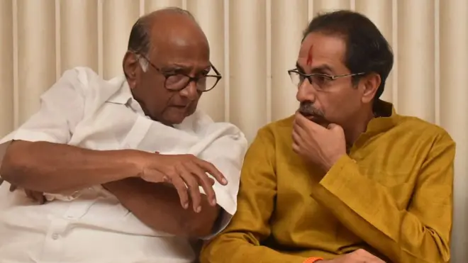 शरद पवार, उद्धव ठाकरे