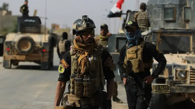 Iraqi forces have turned their attentions to the town of Rawa after forcing IS out of al-Qaim