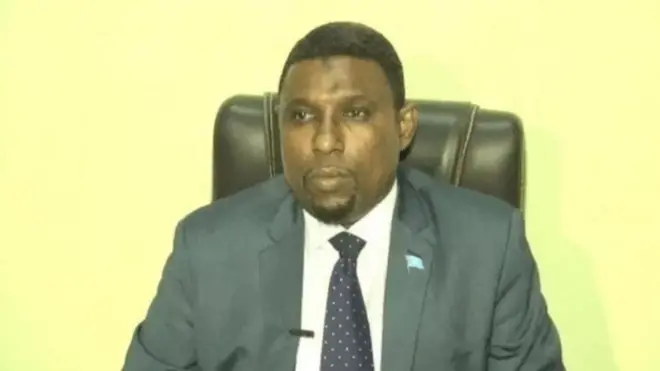 Wasiirka Batroolka iyo Macdanta Soomaaliya Cabdirashiid Maxamed Axmed