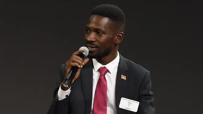 Le musicien et député ougandais, Bobi Wine