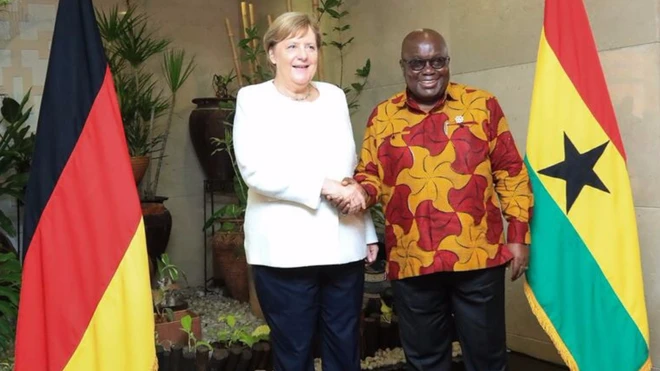 German Chancellor, Angela Merkel and