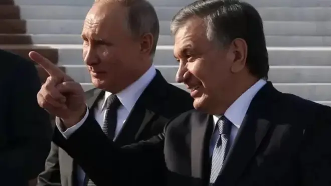 Президент Мирзиёев ва Президент Путин