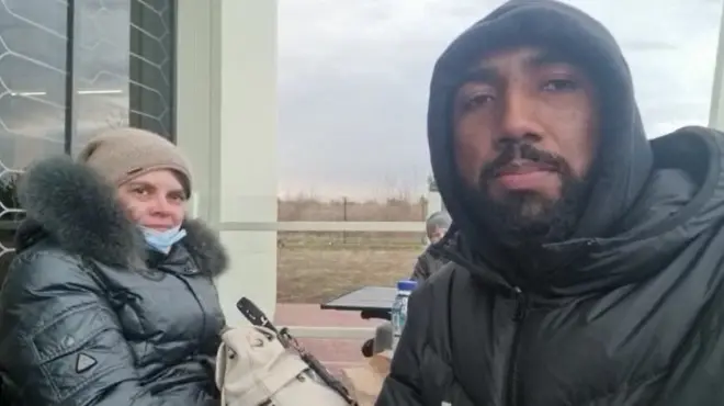 Lucas Rangel and Tetiana Sukhoparova