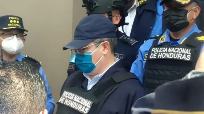 Hernández fue detenido en su casa.