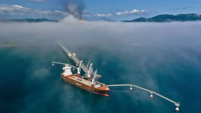 Rusya petrolü denizden