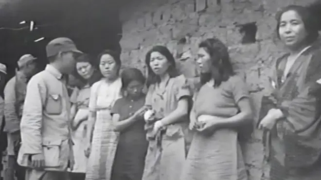 جنسی غلامی میں لیے جانے والی کوریائی خواتین کی منظر عام پر آنے والی پہلی وڈیو