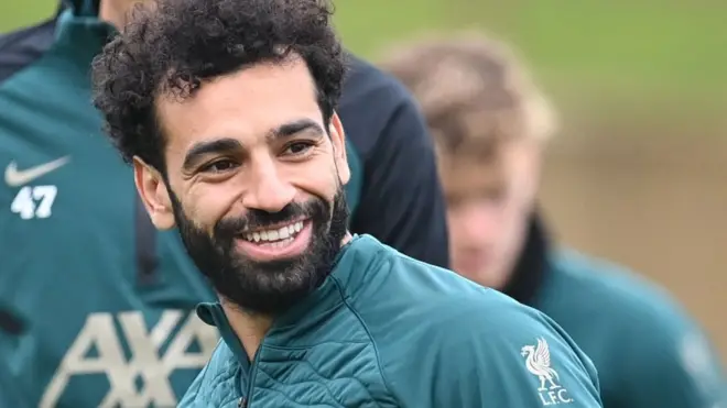 Liverpool striker Mo Salah