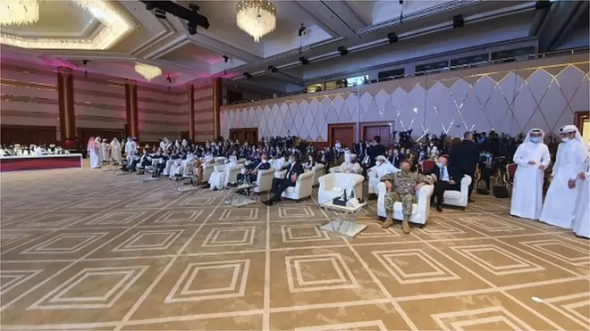 Peace Talks opening ceremony in Doha