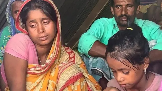 मोईनुल यांची पत्नी ममता बेगम आणि त्यांची मुलगी