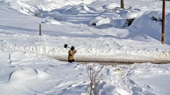 پورے خطے ہیں میں اس مرتبہ زیادہ برف باری ہوئی ہے