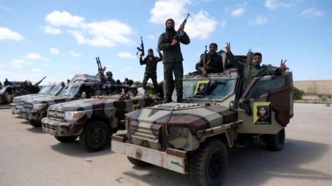 الجيش الوطني الليبي بقيادة خليفة حفتر