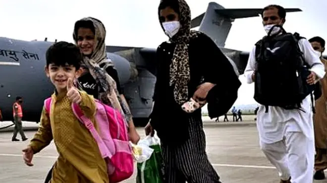 हिंडन एयरपोर्ट, अफ़ग़ानिस्तान, तालिबान