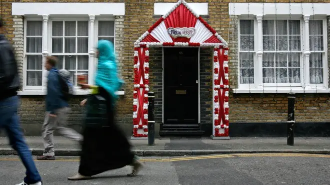 лондон прохожие