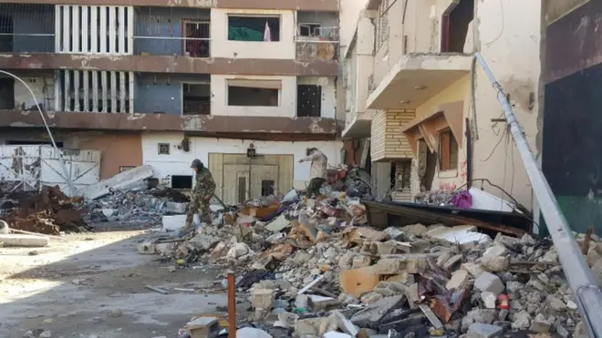 Suuraa wayita Humni Waraanaa Biyaalessaa Liibiyaa fooqiiwwan caccaban qulqulleessan agarsiisu