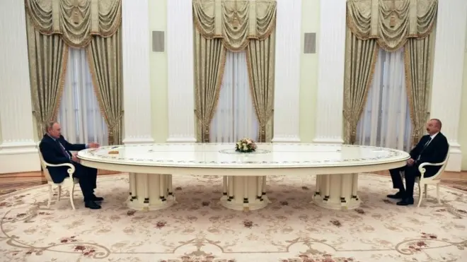 Путин и Алиев