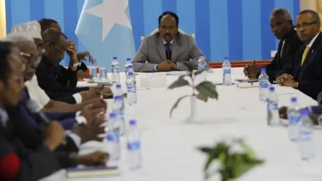 Sawir hore oo madaxda Federaalka iyo kuwa maamulada