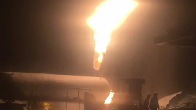 Incident at Accra's natural gas station