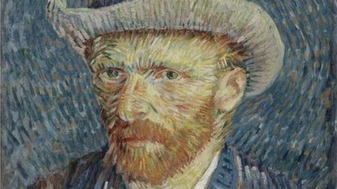Autorretrato de Van Gogh, de 1877, em Paris Fotpo Maurice Tromp, Van Gogh Museum, Amsterdã