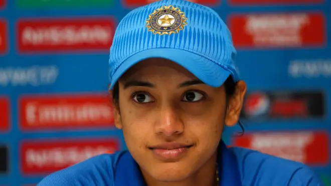 स्मृती मन्धाना, भारतीय महिला क्रिकेट संघ