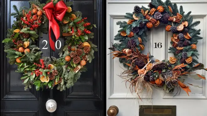 Скромный венок на дверь обойдется в сумму от 80 до 300 фунтов