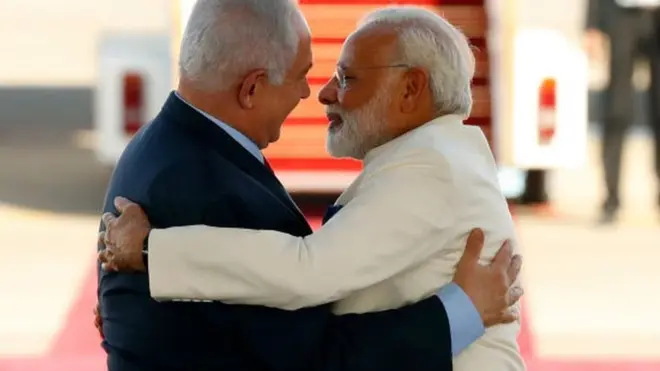 नरेंद्र मोदी- बेन्यामिन नेतन्याहू