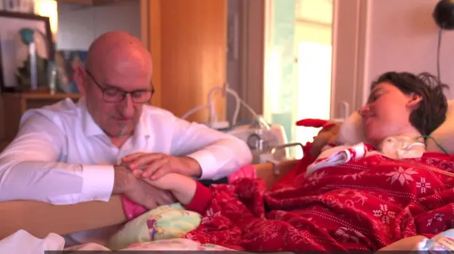 Vitomir Gajić pored ćerke Milane