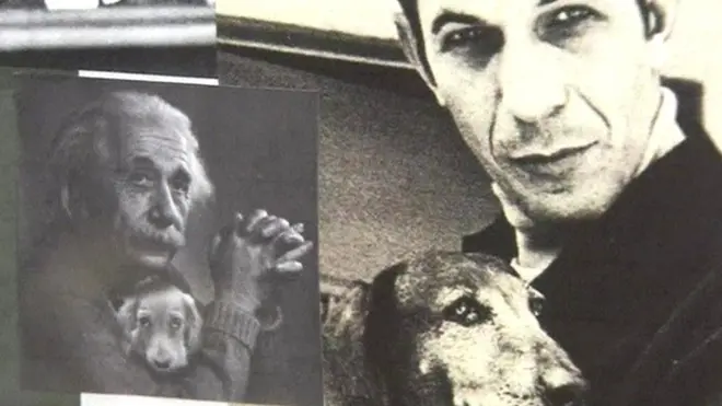 El museo muestra a famosos dueños de perros salchichas: Albert Einstein y el actor Leonard Nimoy.