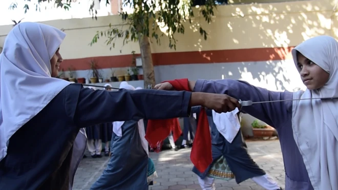 वोवीना मार्शल आर्ट्स मुस्लिम गर्ल्स