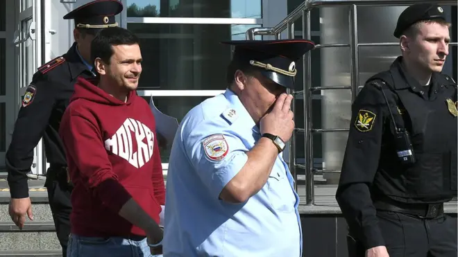 арестованный Яшин