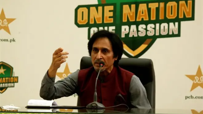 پاکستان کرکٹ بورڈ کے چیئرمین رمیز راجہ