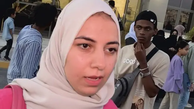 مواطنة أردنية قادمة من السودان