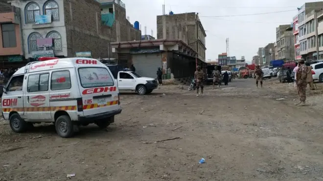 क्वेटा में धमाका